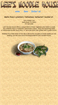 Mobile Screenshot of leesnoodlehouse.com